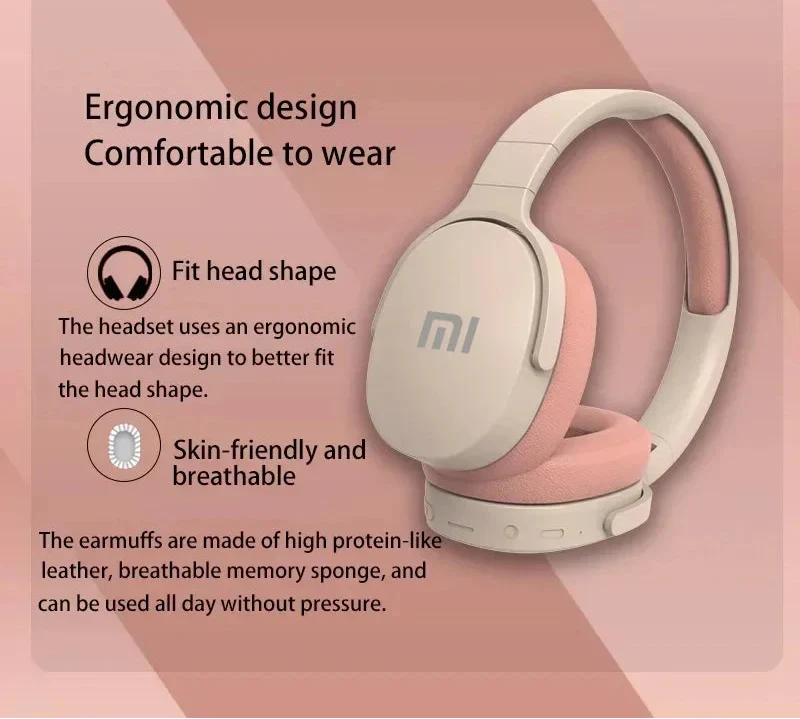 Wireless Bluetooth Earphones Pink-1