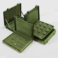 Large Velvet Jewelry Storage Case – Display Organizer for Rings, Earrings, Pendants & Accessories-0
