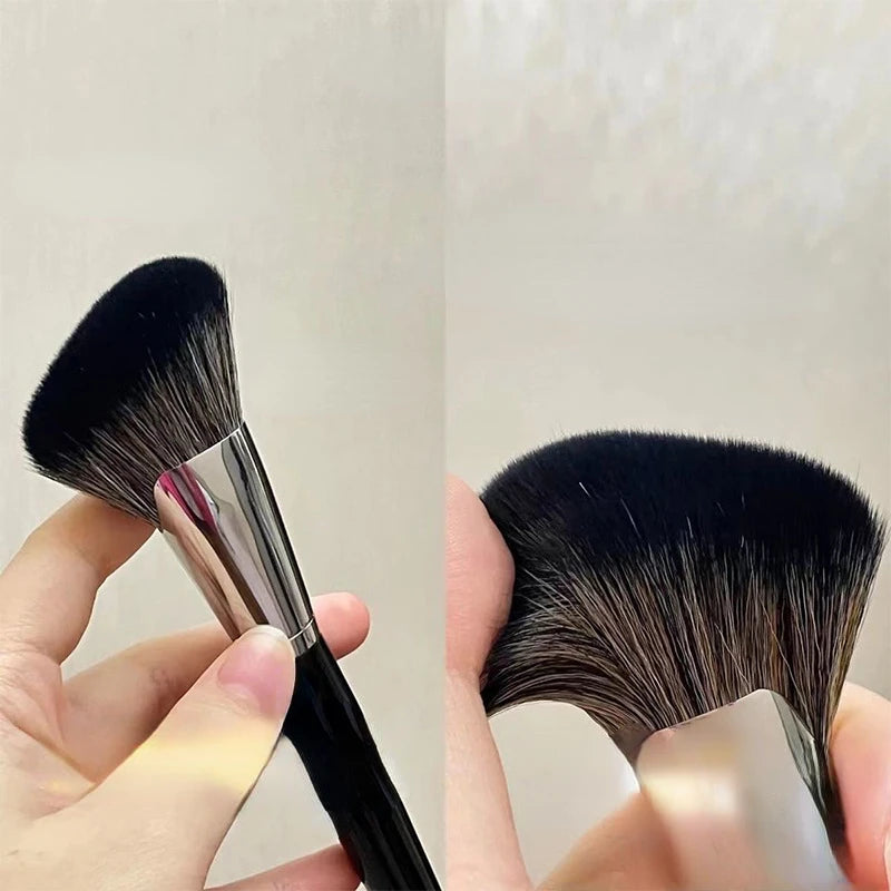 Black Sculpting Brush Professional Makeup Brushes Large Cosmetic Face Cont Bronzer Oblique Powder Blush Brush Face Make Up Tools