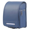 NNEOBA School Backpack PU Leather for Kids Students (Deep Blue)-0