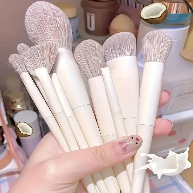 Professional Soft 10-14PCS Makeup Brushes Set for Women Eye Shadow Foundation Blush Powder Concealer Cosmetic Beauty Tools