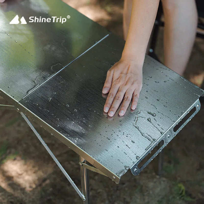 NNEOBA Stainless Steel Folding Table-3