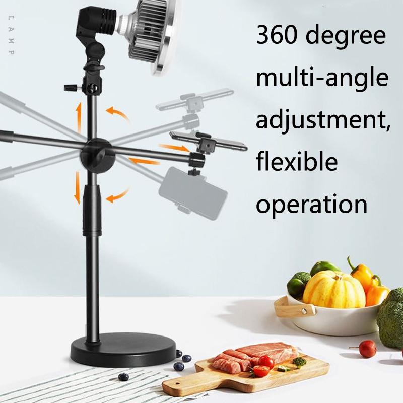 NNEIDS Portable Live Support Photography Light - 700W Mushroom Lamp & Stand-1