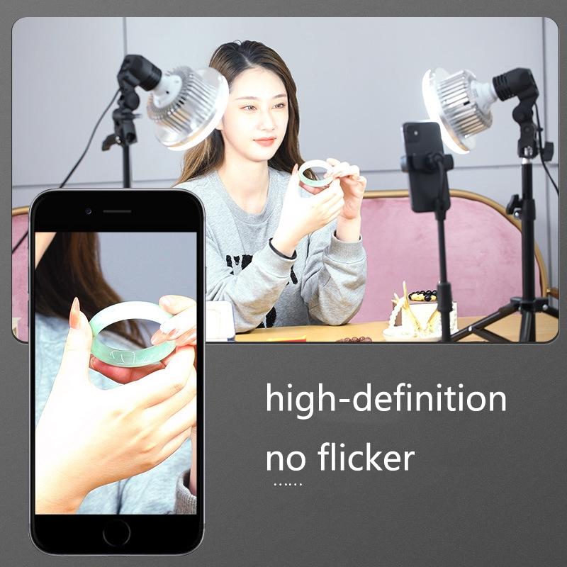 NNEIDS Portable Live Support Photography Light - 700W Mushroom Lamp & Stand-3