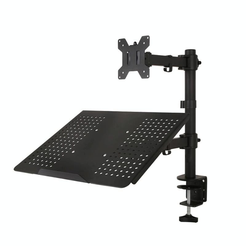 NNEIDS Rotatable Dual Screen Laptop Stand For Desktop-3