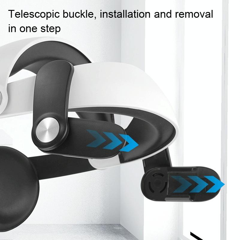 NNEIDS Adjustable Head Strap For Oculus Quest 2 - Universal Fit-2