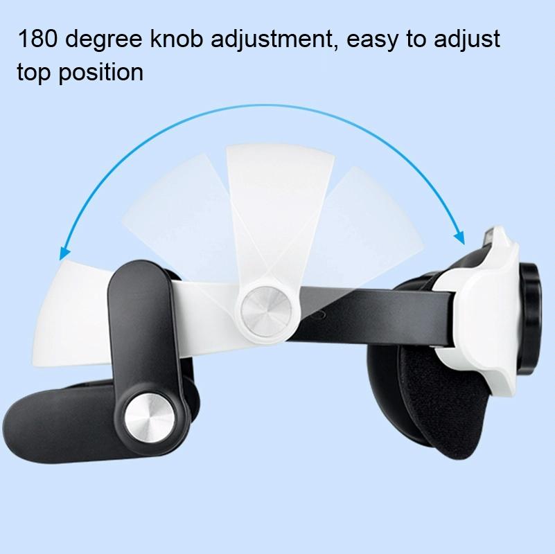 NNEIDS Adjustable Head Strap For Oculus Quest 2 - Universal Fit-4
