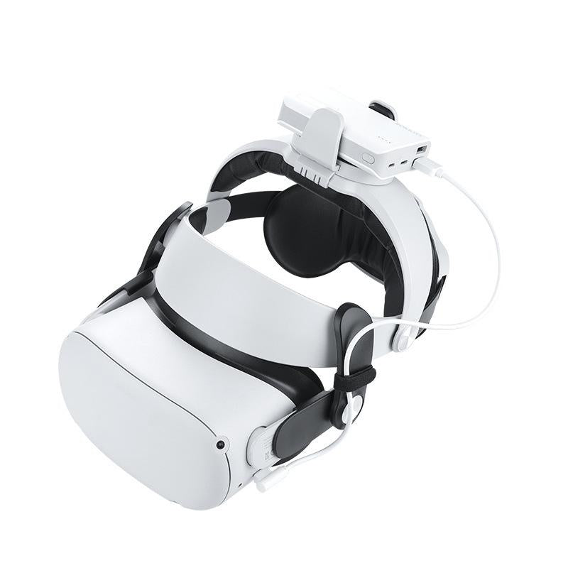 NNEIDS Head Strap Battery Holder For Meta Quest 2 - Compact And Convenient-0