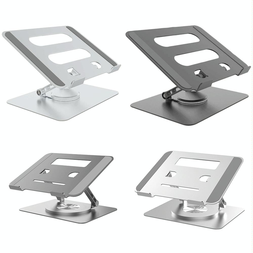 NNEIDS Foldable Rotating Laptop Cooling Stand - Multifunctional-2