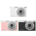 NNEIDS 4K 8X Optical Zoom Telescopic Lens Digital Camera - White 2.88 Inch-0