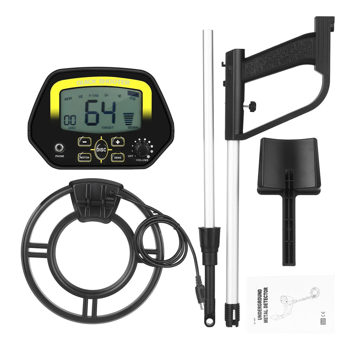 NNEIDS 3.1 Lcd Underground Metal Detector - Compact & Accurate-0