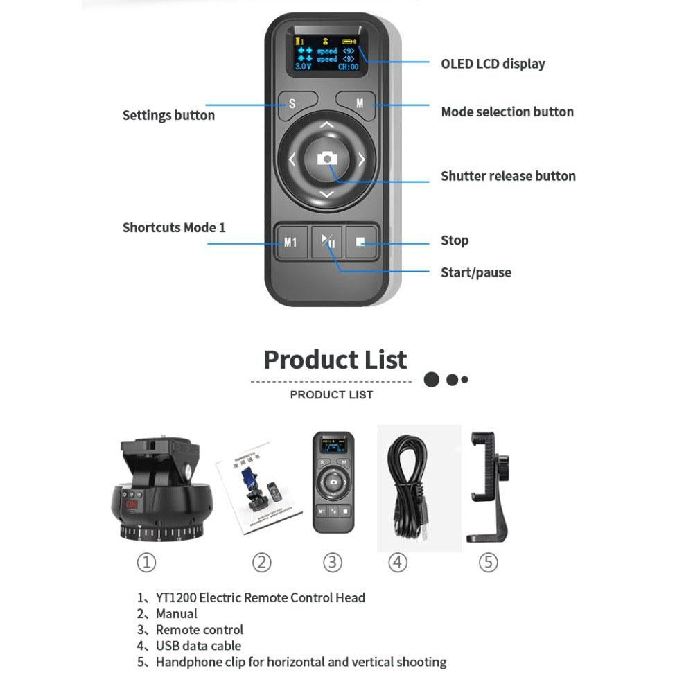 NNEIDS Electric Dual-Shaft Gimbal For Live Control-1