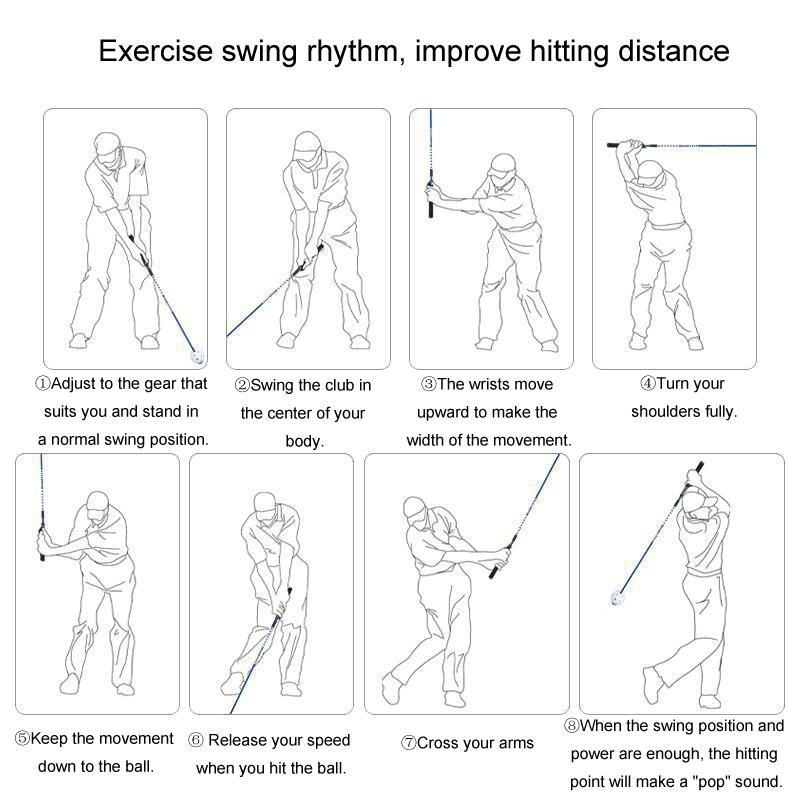 NNEIDS Improve Swing Speed With Golf Swing Training Stick-1