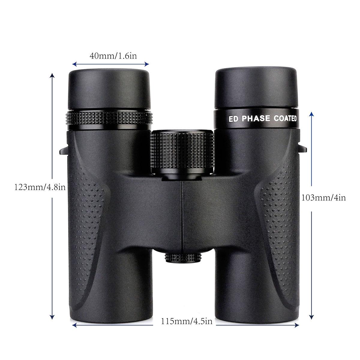NNEIDS Waterproof Hd Binoculars With Low Dispersion Lens - 8X32-2