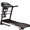 NNEDSZ Electric Treadmill 450mm 18kmh 3.5HP Auto Incline Home Gym Run Exercise Machine Fitness Dumbbell Massager Sit Up Bar-0