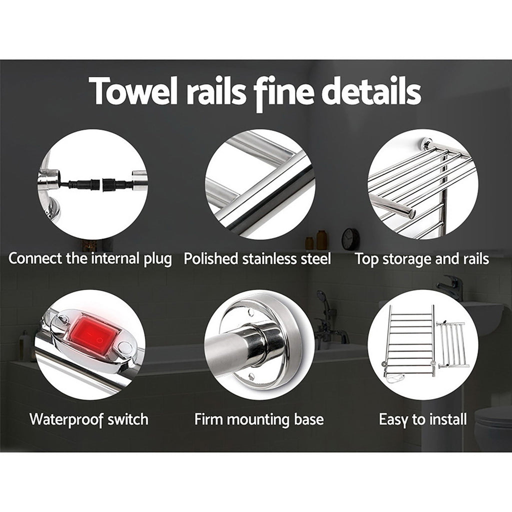 NNEDSZ Electric Heated Towel Rail-4