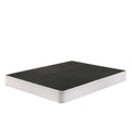 Twin size 8-inch Metal Frame Box-Spring Mattress Foundation with Cover-0