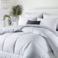 Twin Size All Seasons Soft White Polyester Down Alternative Comforter-0
