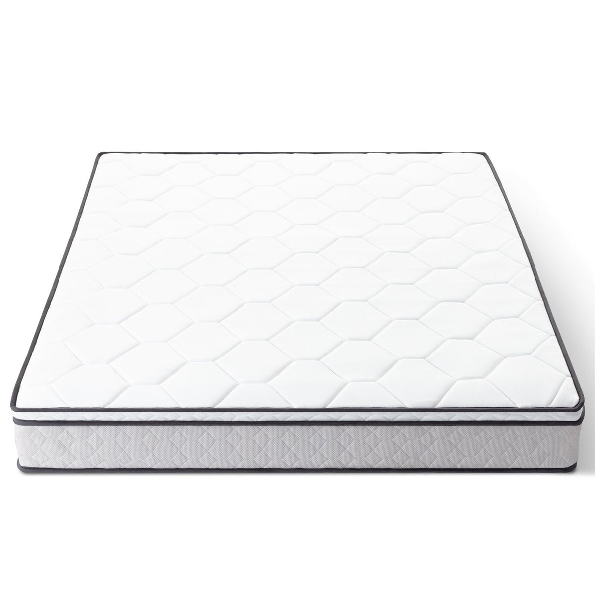 Twin XL size 8-inch Plush Memory Foam Innerspring Hybrid Mattress-0