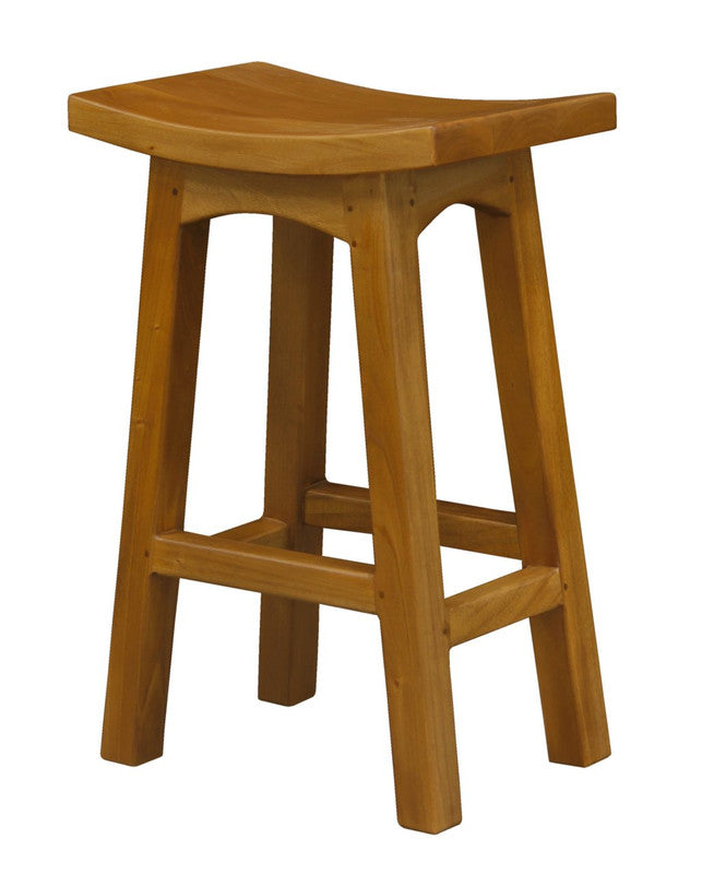 NNEDSZ Tokyo Timber Kitchen Counter Stool (Light Pecan)-1