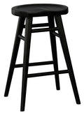 NNEDSZ Scandinavian Timber Kitchen Counter Stool (Black)-0