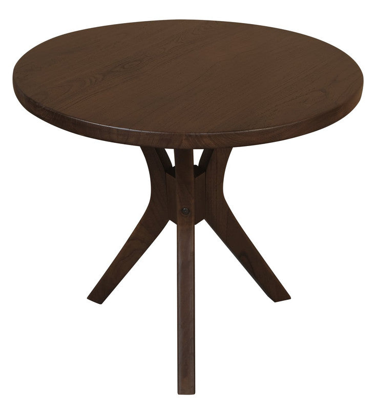NNEDSZ Gatsby Round Side Table - Large (Walnut)-1