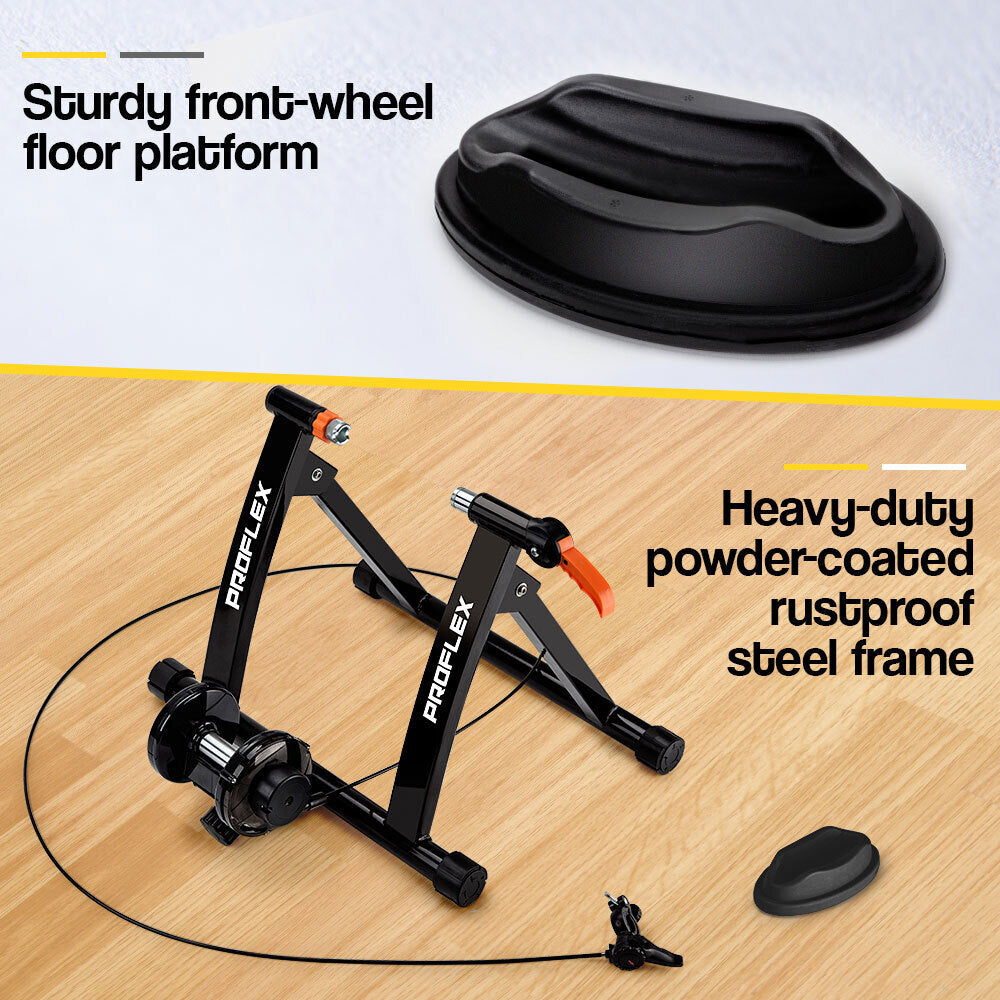 NNEDSZ Indoor Bicycle Trainer - Bike Cycling Stationary Magnetic Stand Training-2