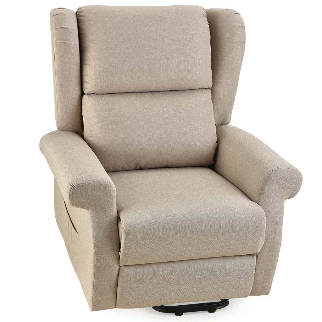 NNEDSZ FORTIA Electric Recliner Lift Heat Chair for Elderly, Massage, Heat Therapy, Aged Care, Beige-0