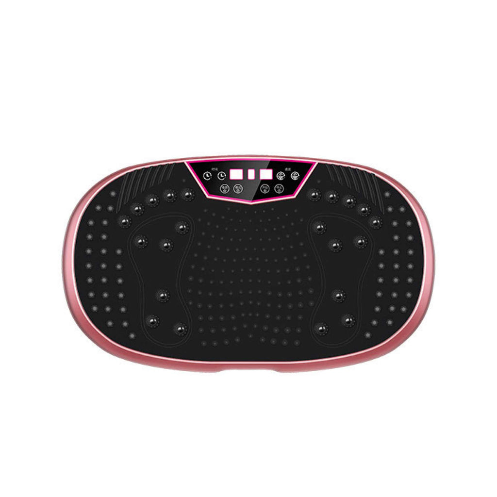 NNEDSZ Pink Mini Vibration Platform - Magnet Therapy Vibrating Machine Exercise Plate-2