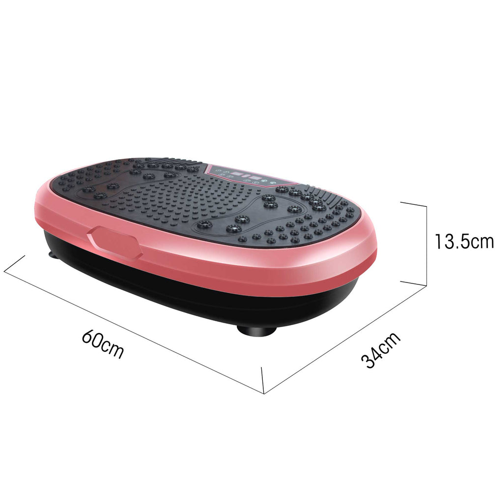 NNEDSZ Pink Mini Vibration Platform - Magnet Therapy Vibrating Machine Exercise Plate-3