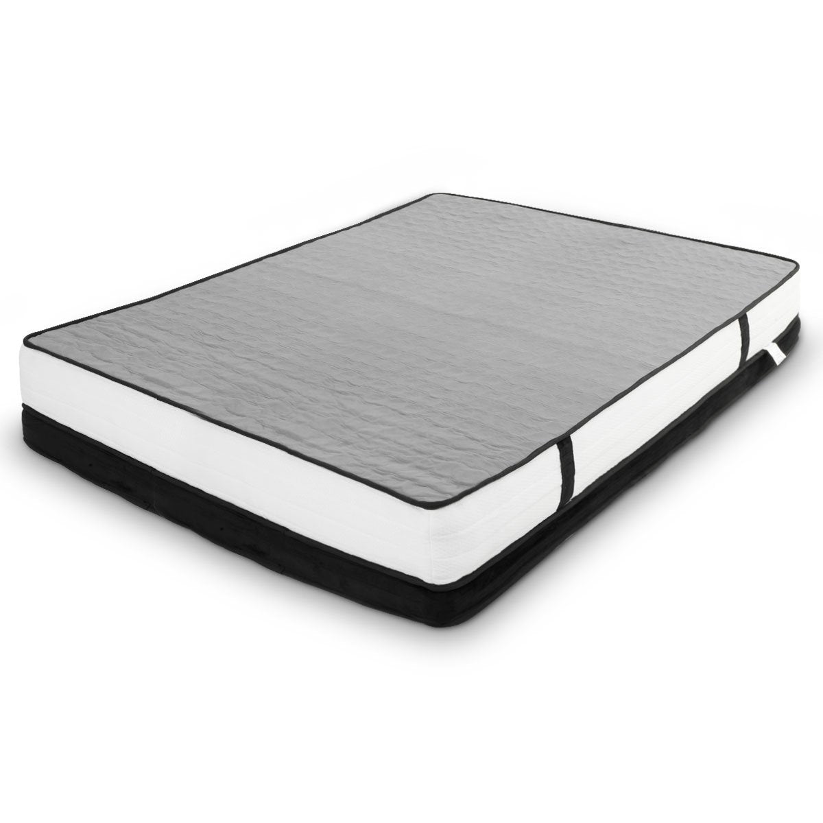 NNEDSZ Laura Hill Queen Mattress Bed Size Euro Top 5 Zone Spring Foam 32cm Bedding Pocket-1