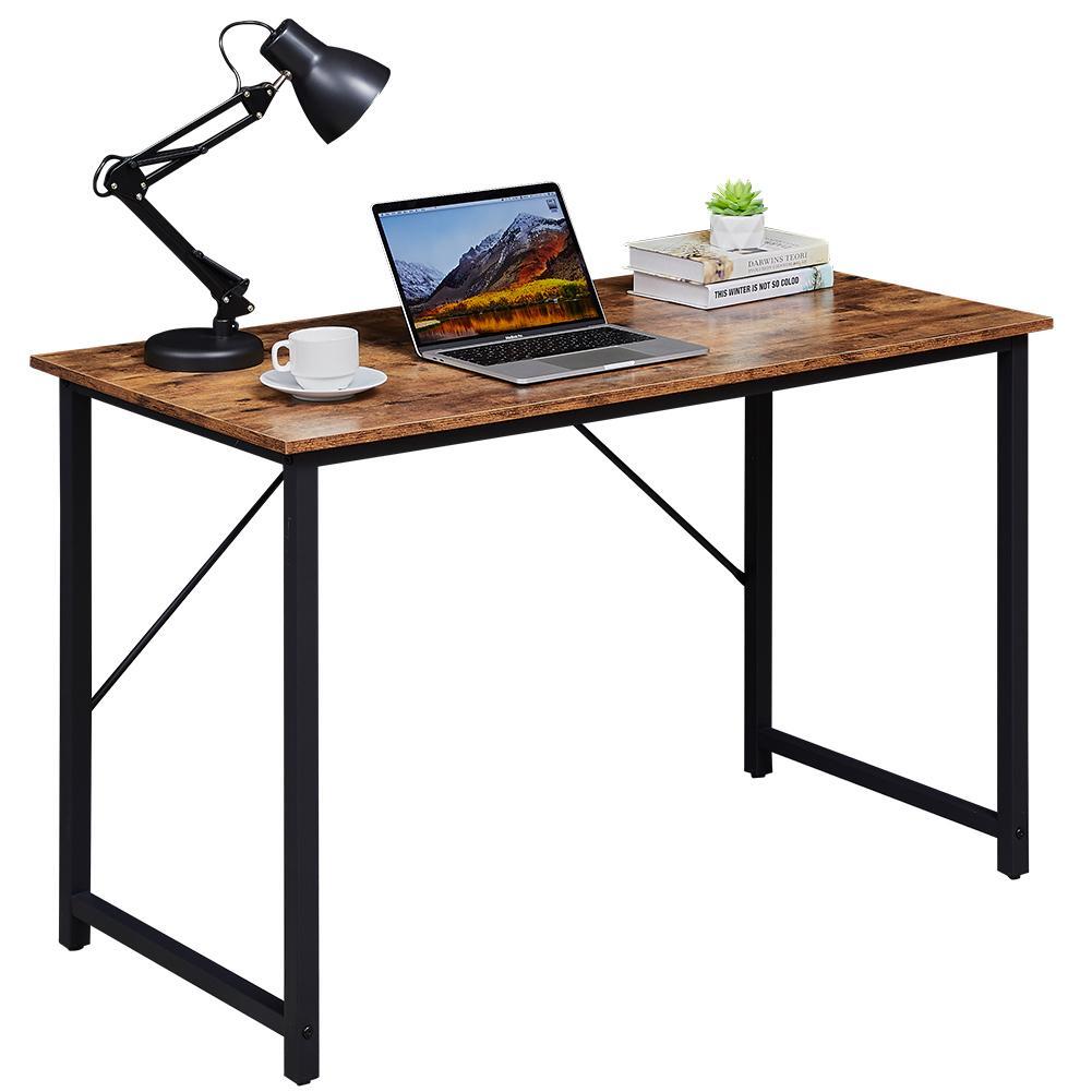 NNEDSZ YES4HOMES Computer Desk, Sturdy Home Office Desk for Laptop, Modern Simple Style Writing Table, Multipurpose Workstation-4