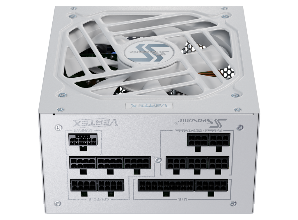 NNEDSZ VERTEX GX-1000 White 1000W ATX 3.0 Gold Modular PSU-3