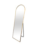 NNEDSZ Metal Arch Gold Free Standing Mirror - 50cm x 170cm-0