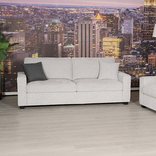 NNEDSZ Milano 3 Seater Sofa Set Polyester Fabric Multilayer Two Pillows Attached Individual Pocket Spring-1