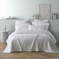 NNEDSZ Bianca Cassiano White Polyester Jacquard Coverlet Set Single/Double-0