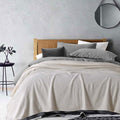 NNEDSZ Laconia 400GSM Premium Pure Wool Blanket Natural Super King-0