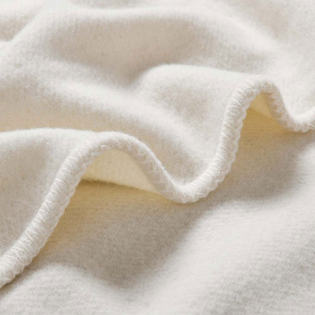 NNEDSZ Laconia 400GSM Premium Pure Wool Blanket Natural Super King-2