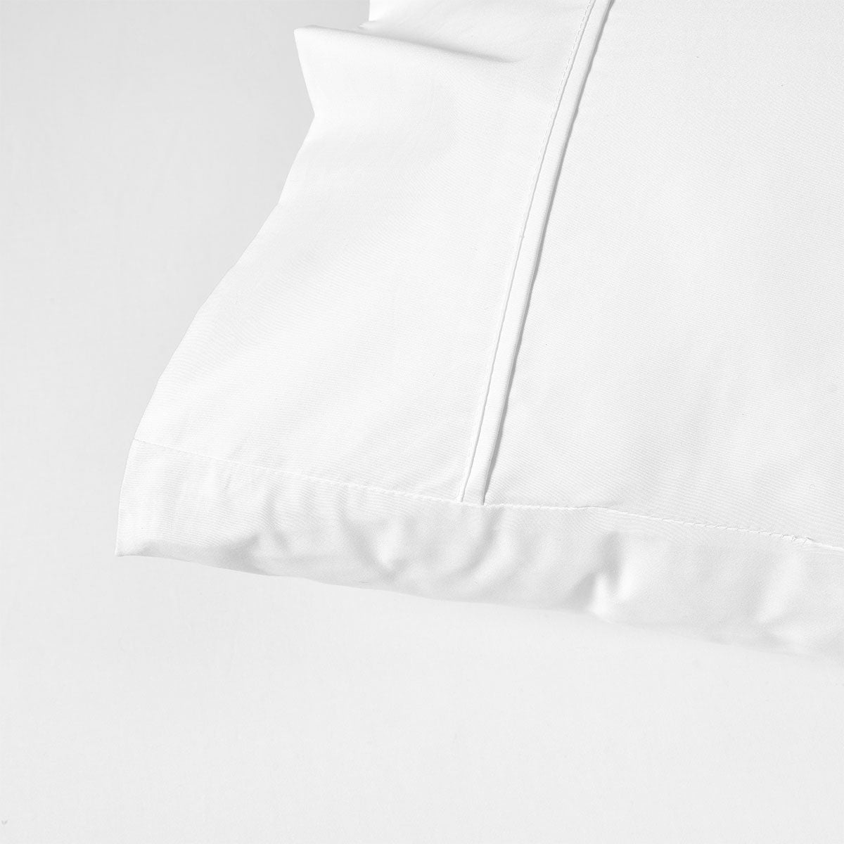 NNEDSZ 400TC White Bamboo Cotton Mega / Super Sheet Set 50cm Wall Super King-3