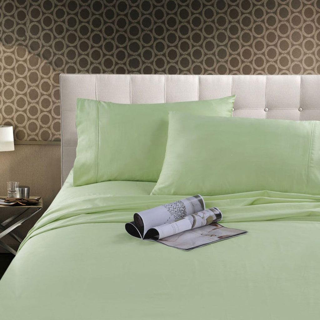 NNEDSZ 300TC Cotton Sheet Set Mint King-0
