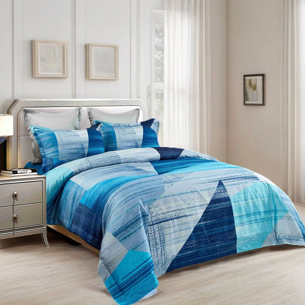 NNEDSZ Mondrian Quilt Cover Set - Super King Size-1