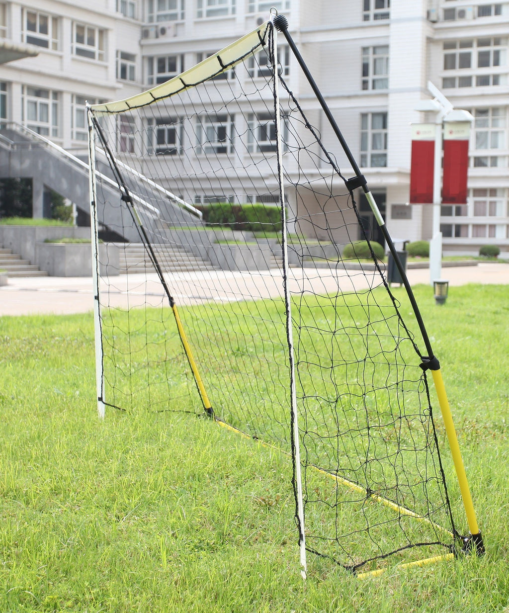 NNEDSZ 8' x 5' Soccer Football Goal Foot Portable Net Quick Set Up-4