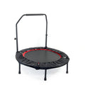 NNEDSZ Rebounder Trampoline With Handle Rail-0