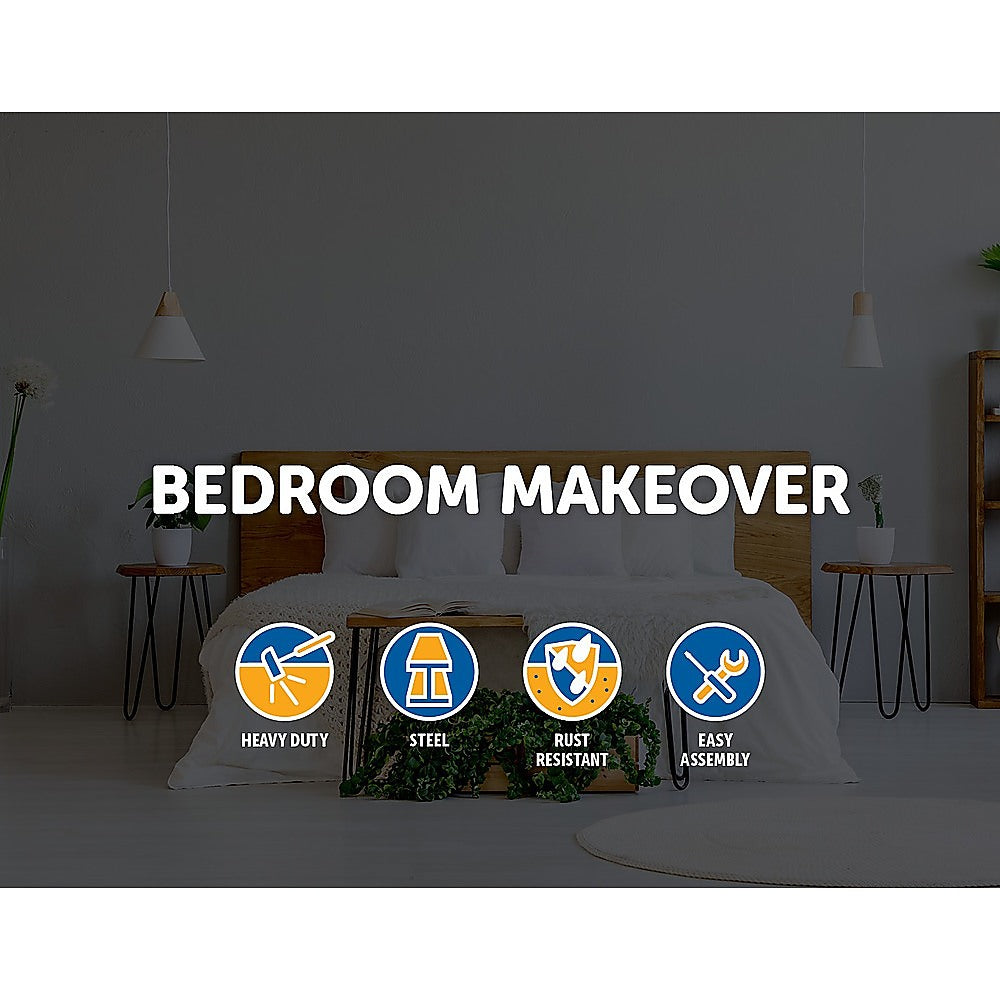 NNEDSZ 4 Four Poster Double Bed Frame-2