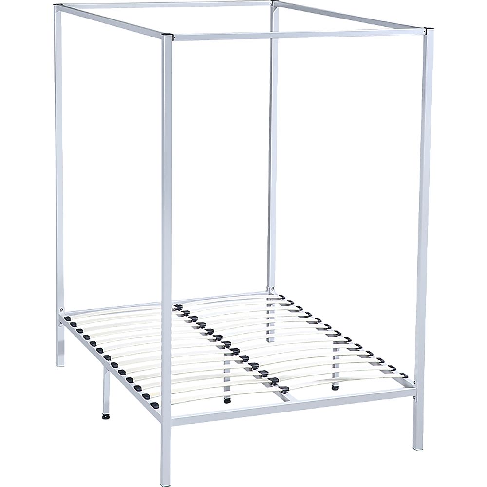 NNEDSZ 4 Four Poster Double Bed Frame-0