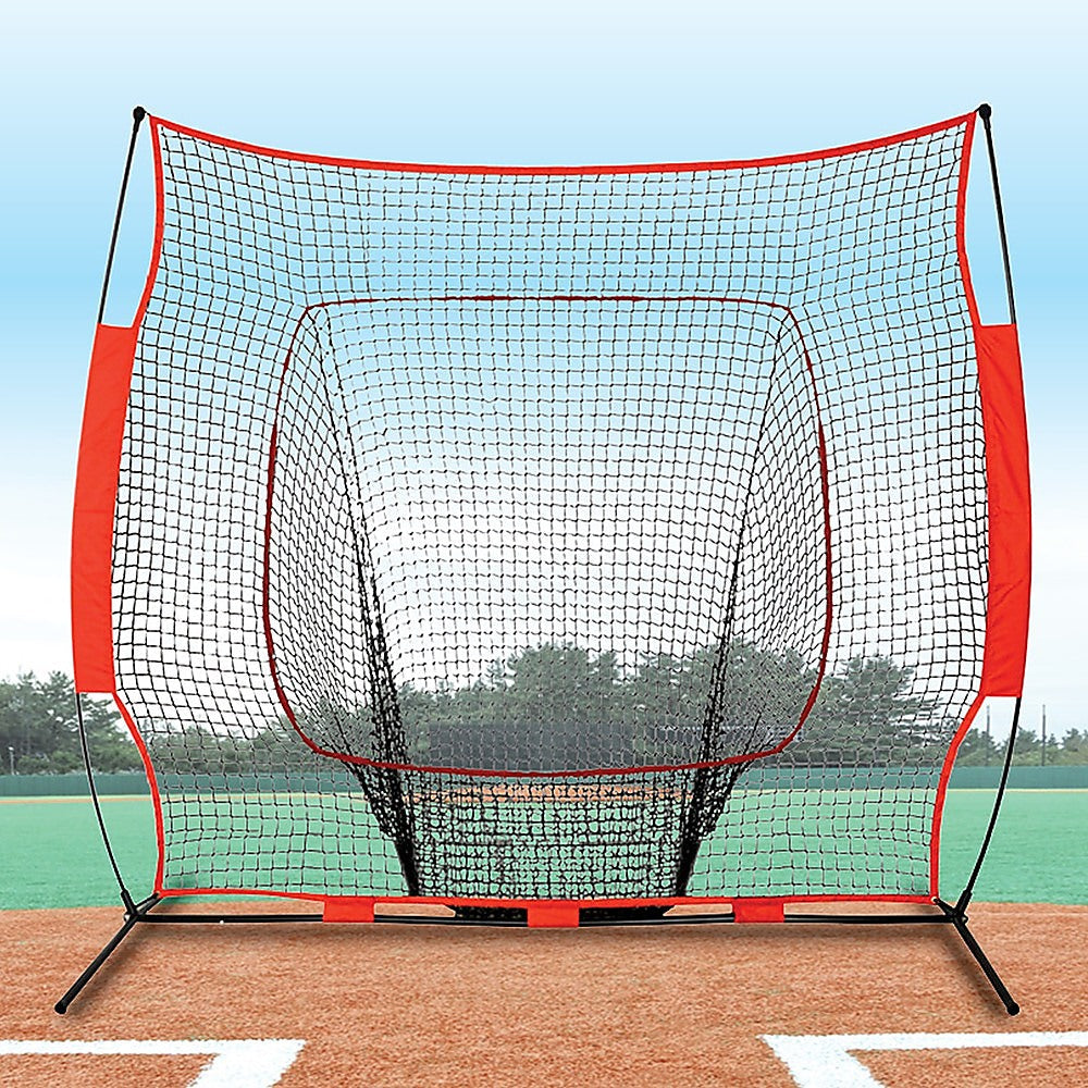 NNEDSZ Portable Baseball Training Net Stand Softball Practice Sports Tennis-1