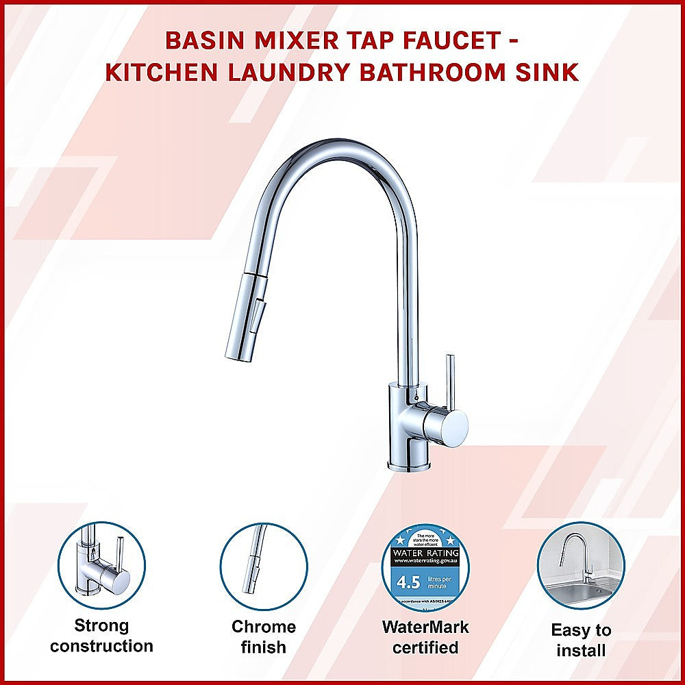 NNEDSZ Basin Mixer Tap Faucet -Kitchen Laundry Bathroom Sink-2