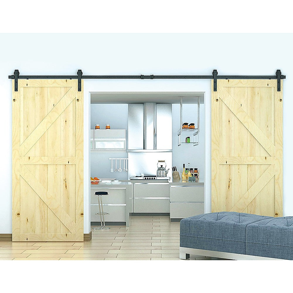 NNEDSZ 3.6m Sliding Barn Door Hardware-1