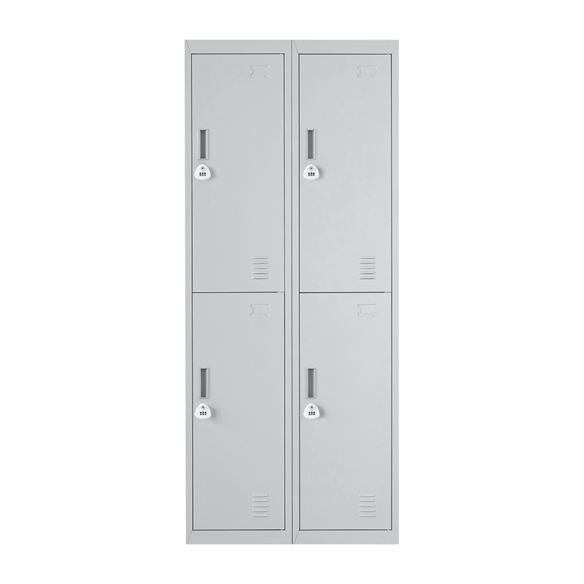 NNEDSZ Four-Door Office Gym Shed Storage Locker-3