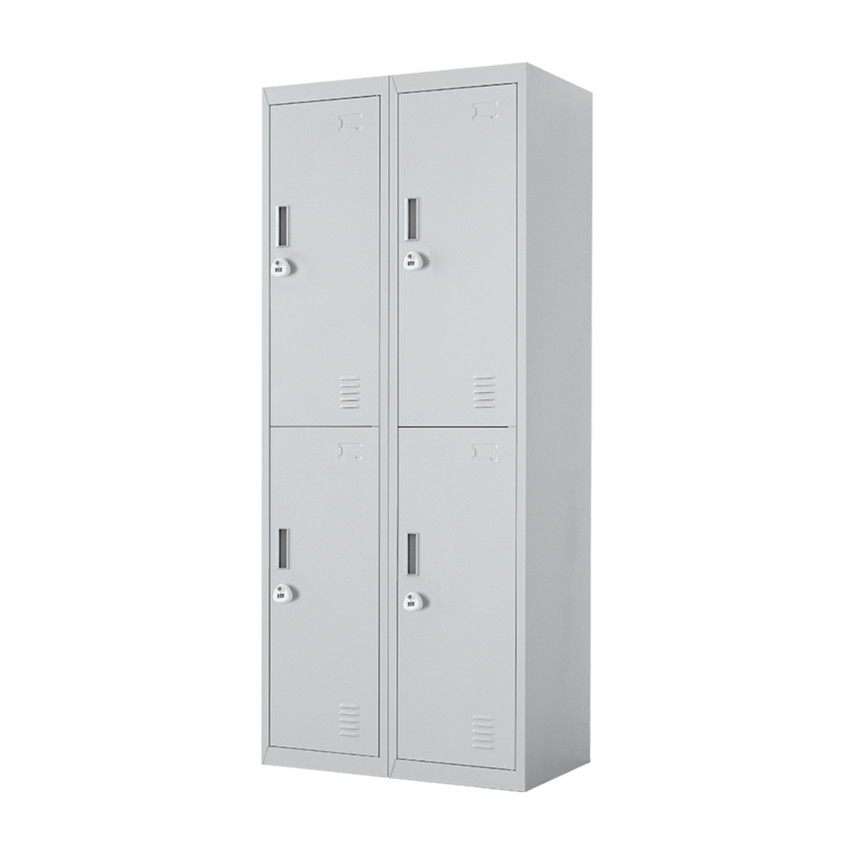 NNEDSZ Four-Door Office Gym Shed Storage Locker-0